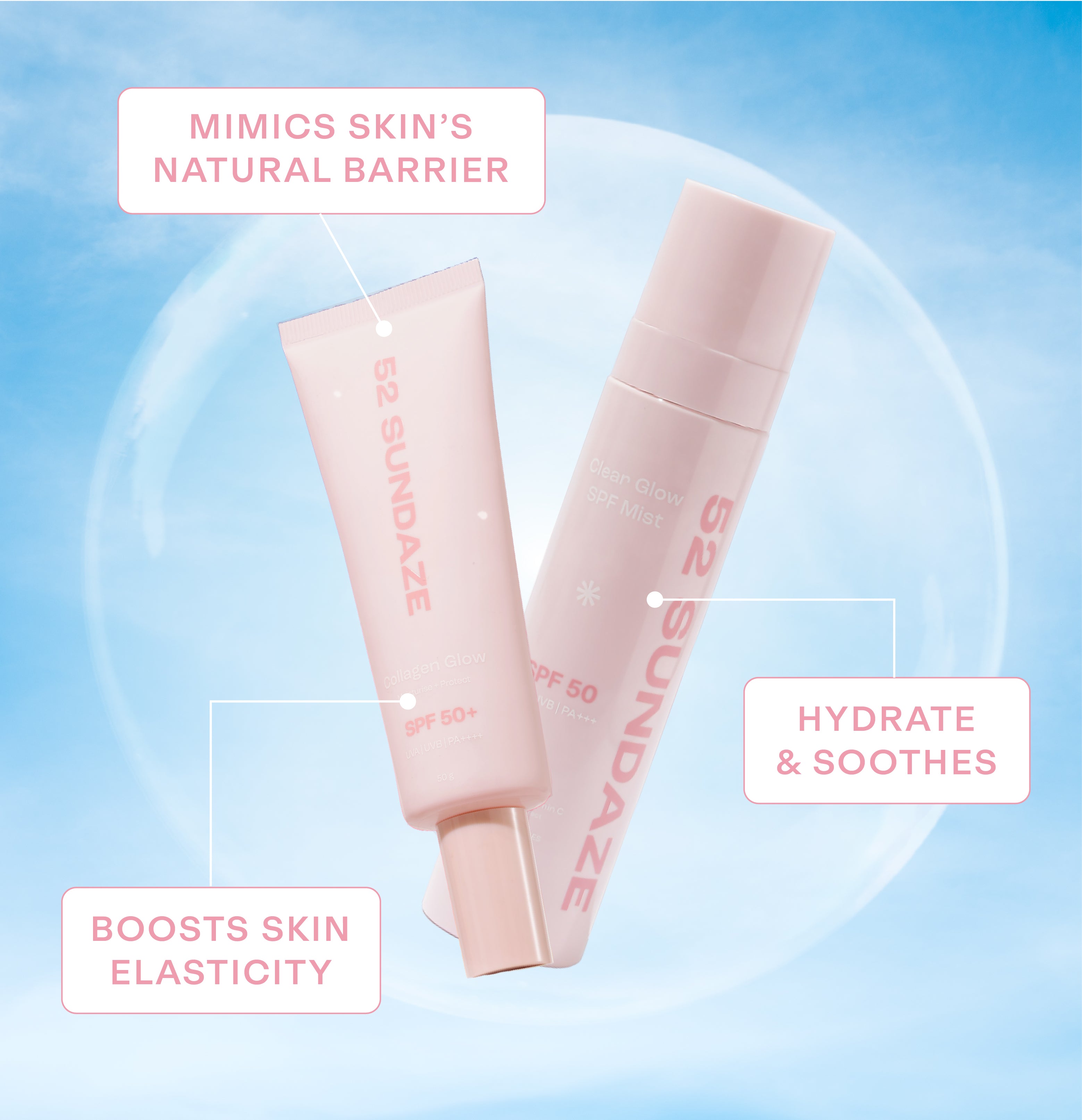 SPF Glow Kit - Base + Reapplication - 52 Sundaze