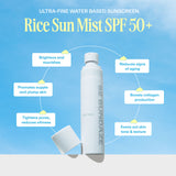 SPF 50 Rice Water Sun Mist