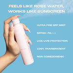 SPF 50 Rose Water Sun Mist - 52 Sundaze